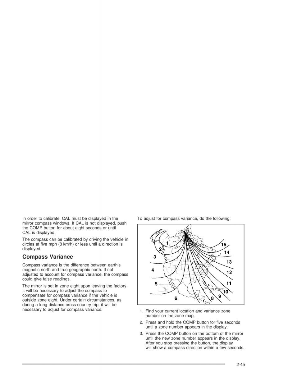 Hummer H2 owners manual / page 121