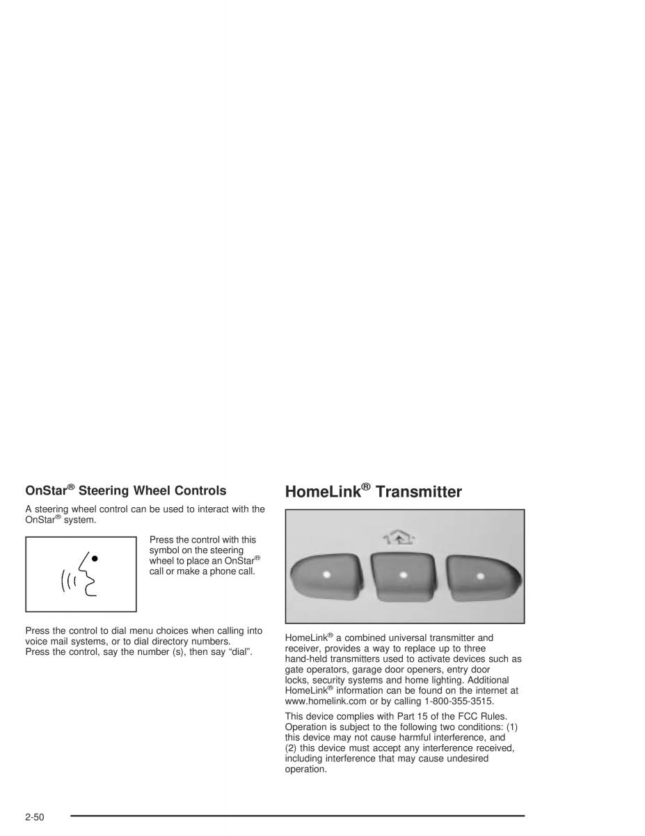 Hummer H2 owners manual / page 126