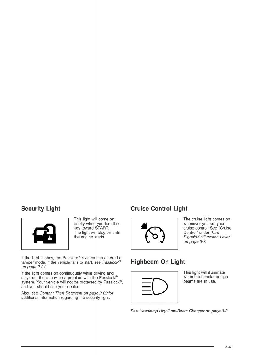 Hummer H2 owners manual / page 181