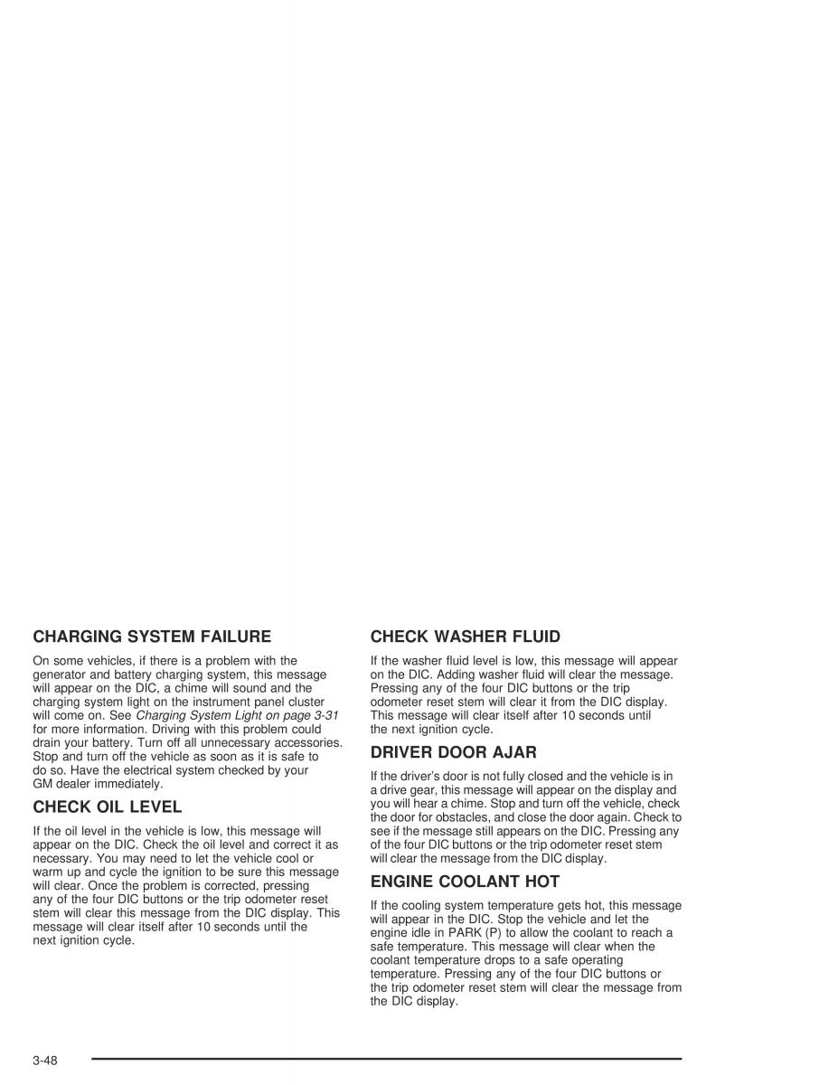 Hummer H2 owners manual / page 188