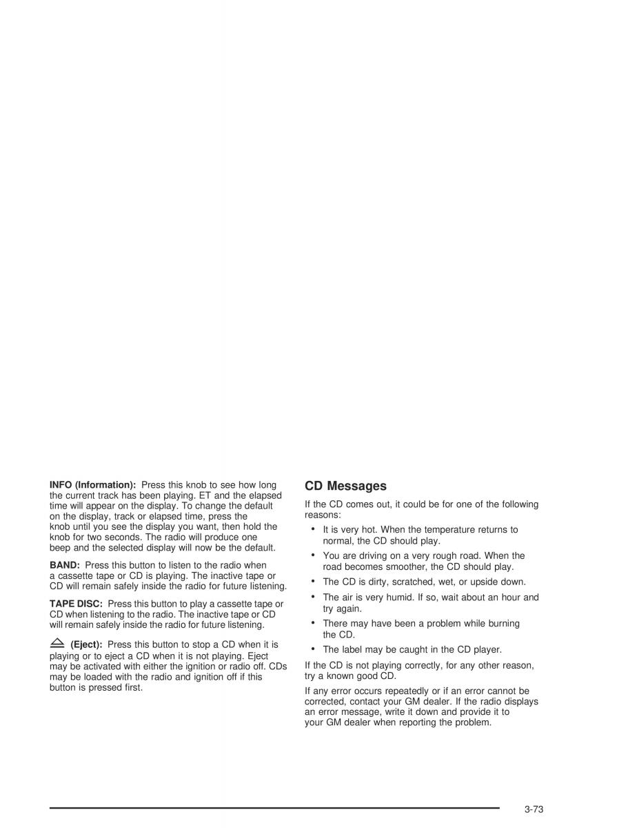 Hummer H2 owners manual / page 213