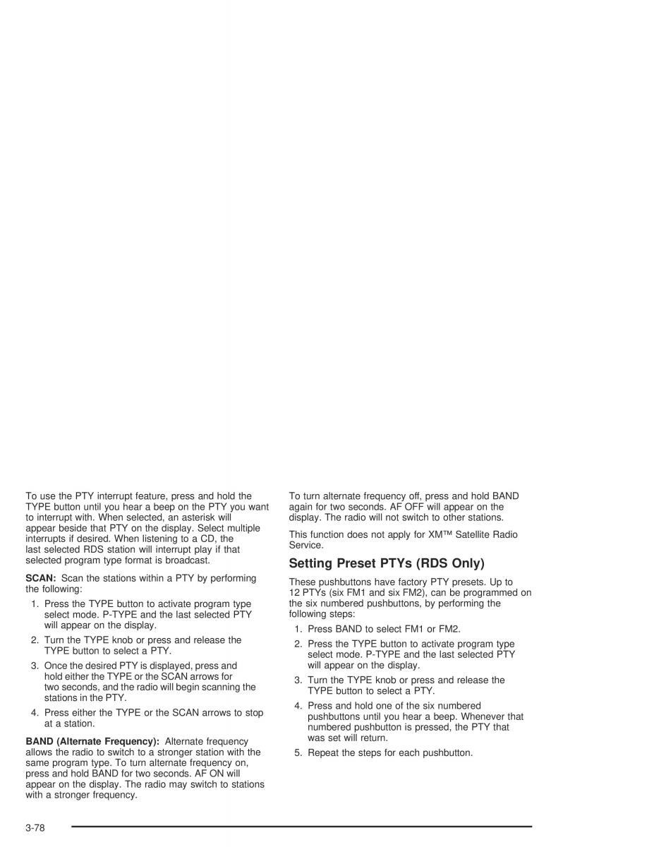 Hummer H2 owners manual / page 218