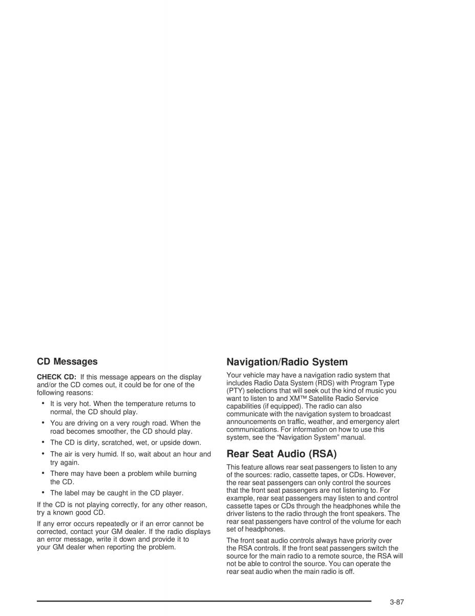 Hummer H2 owners manual / page 227