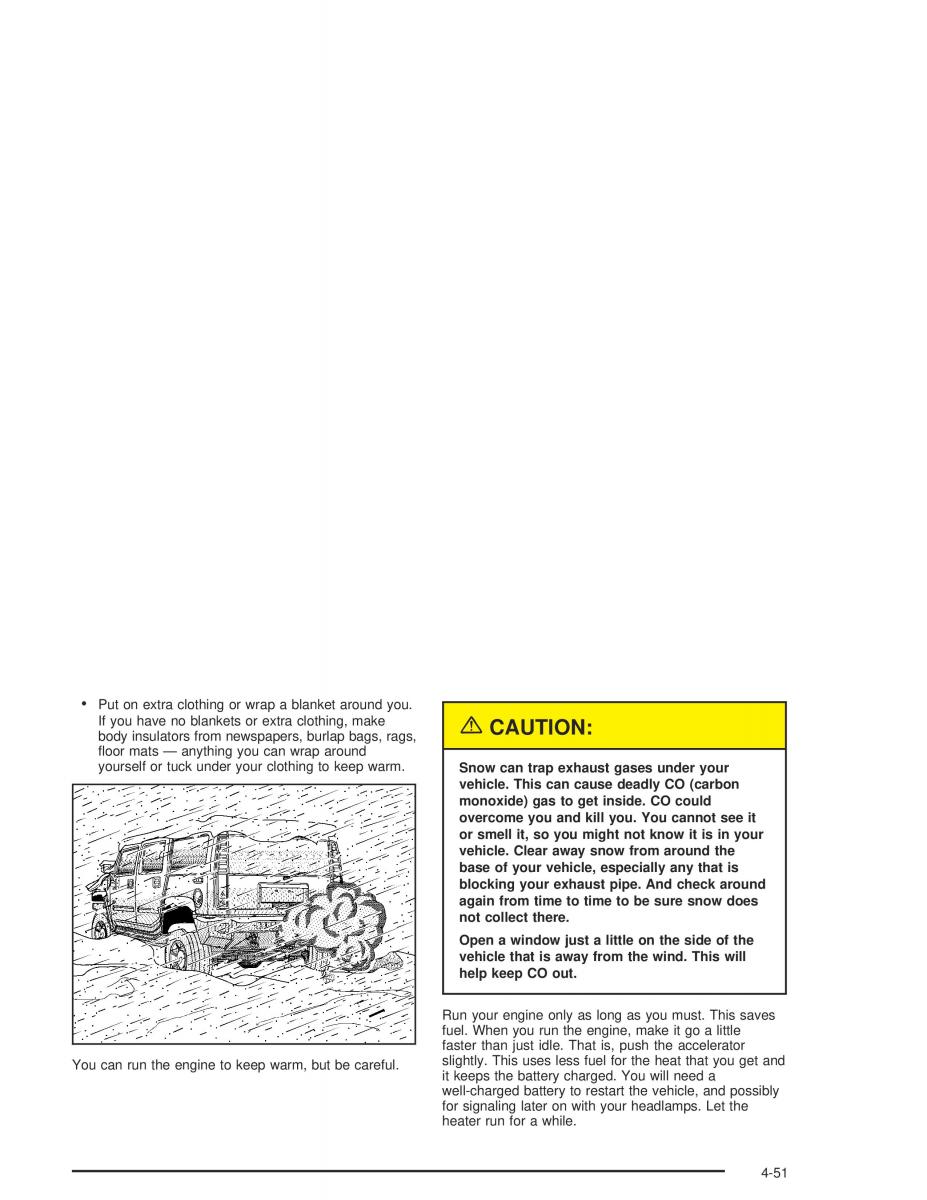 Hummer H2 owners manual / page 283