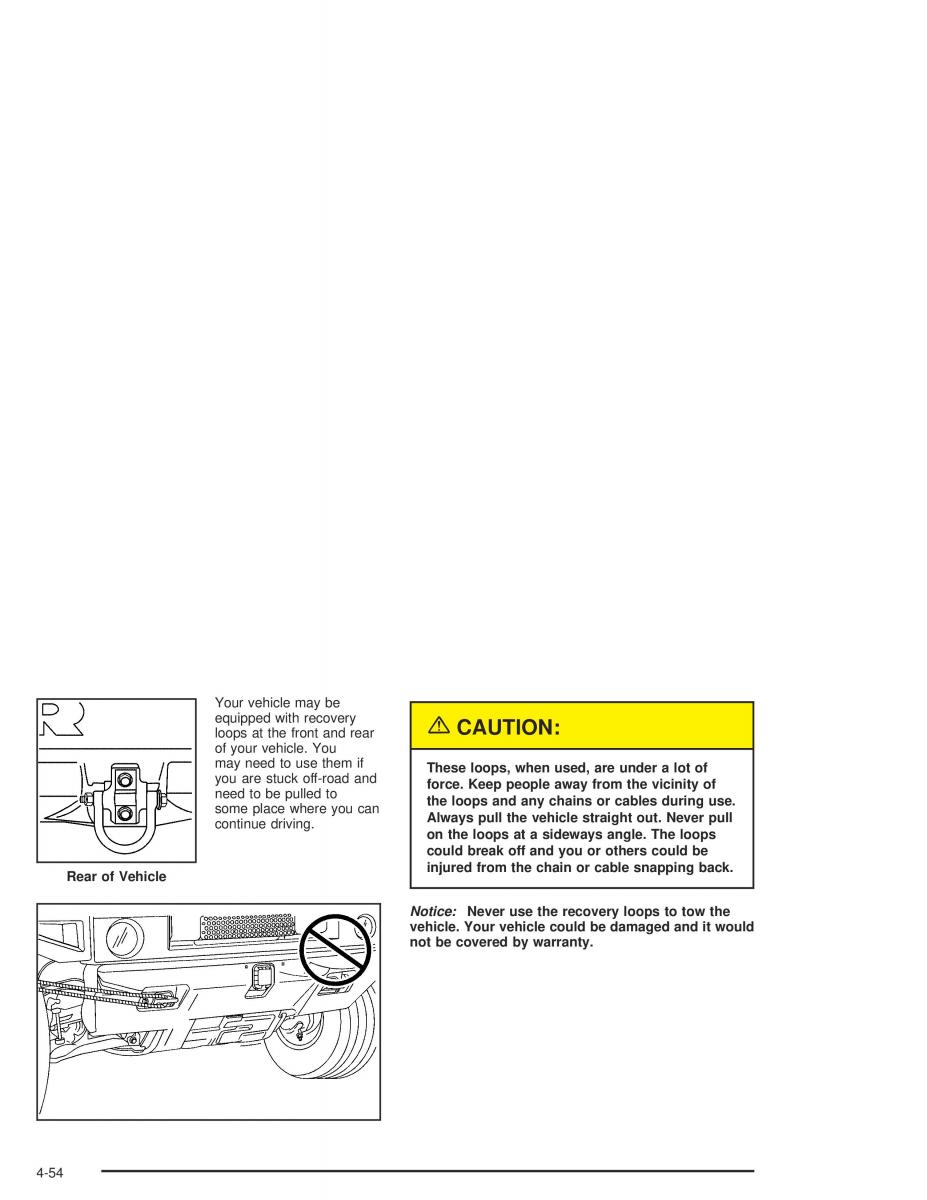 Hummer H2 owners manual / page 286