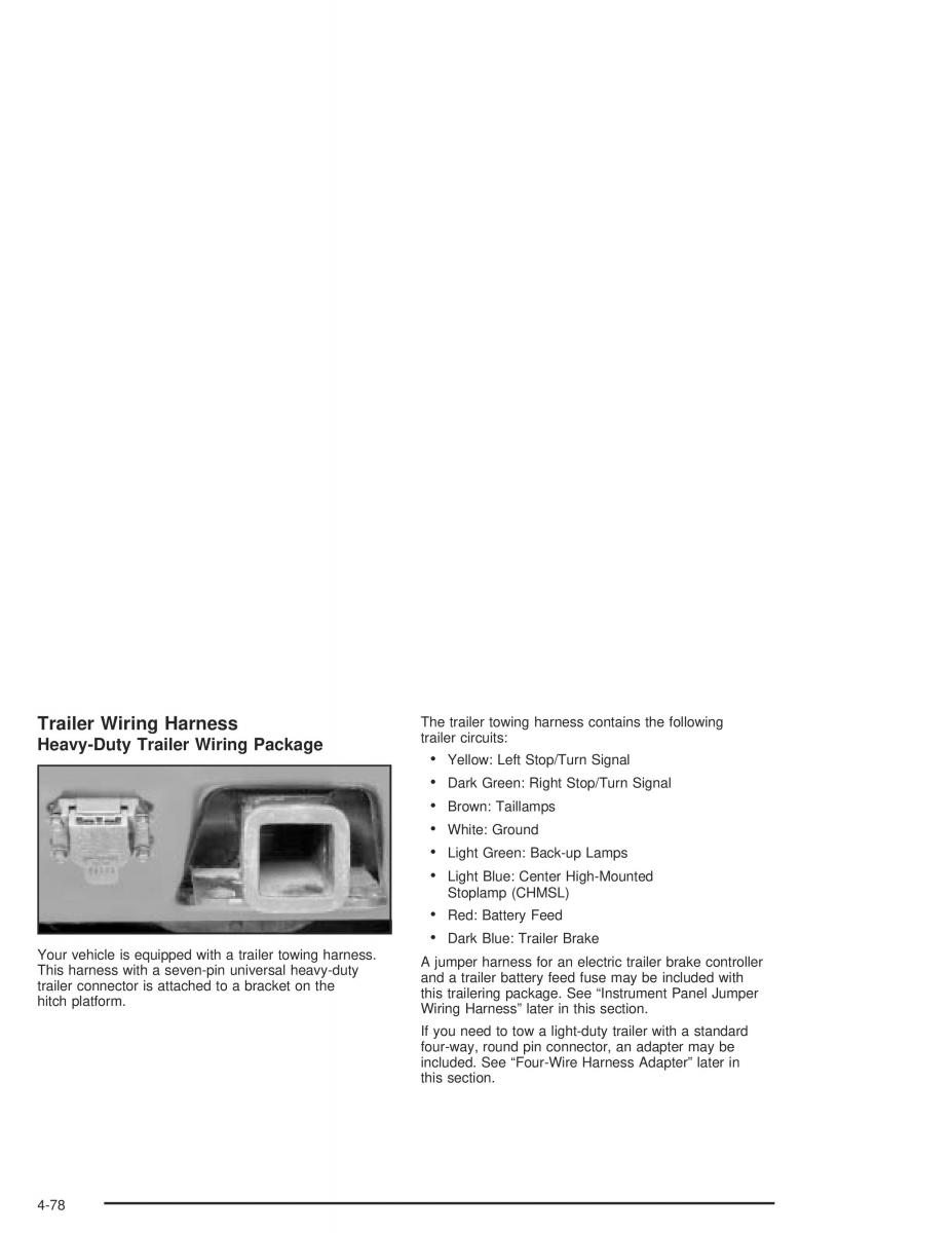 Hummer H2 owners manual / page 310