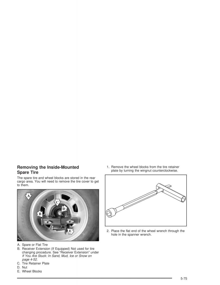 Hummer H2 owners manual / page 387