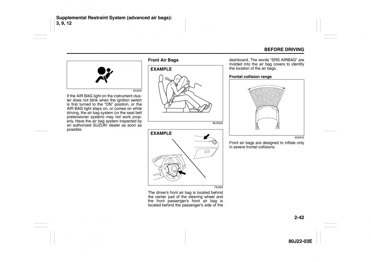 Suzuki SX4 owners manual / page 55