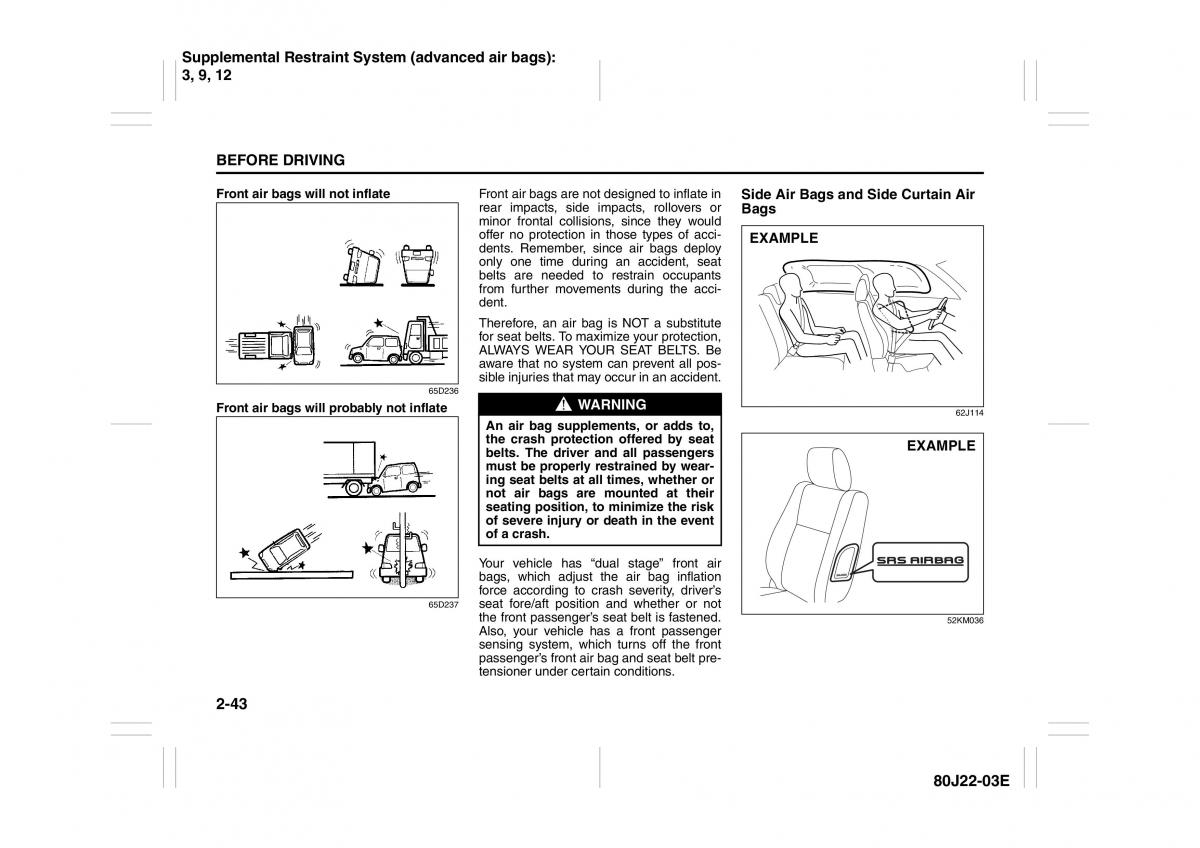 Suzuki SX4 owners manual / page 56