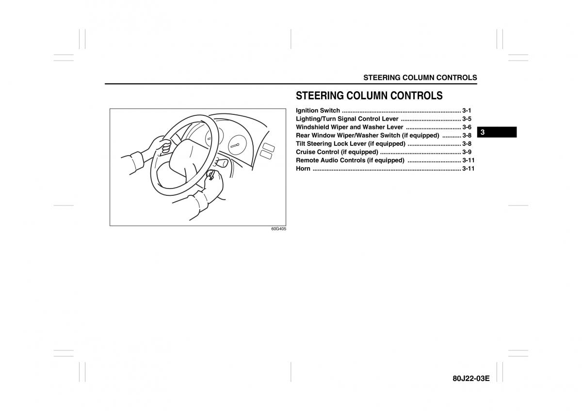 Suzuki SX4 owners manual / page 65