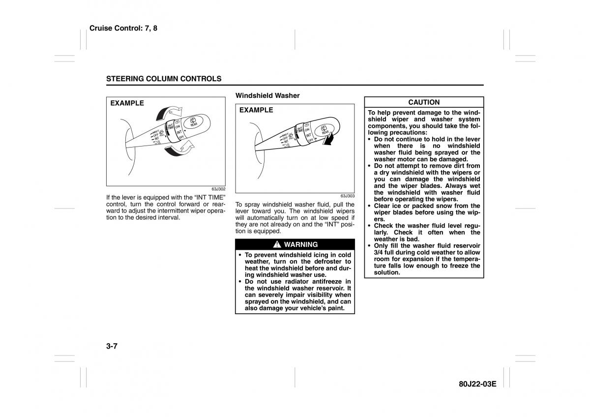 Suzuki SX4 owners manual / page 72