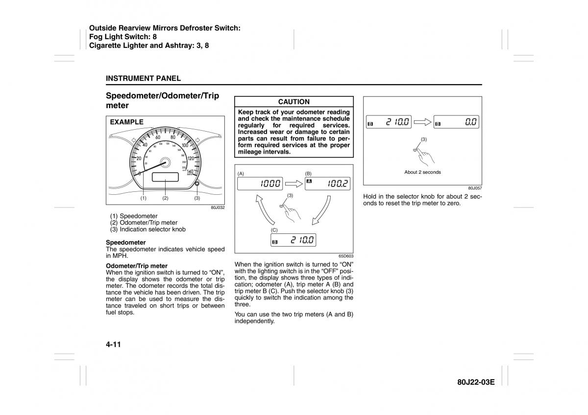 Suzuki SX4 owners manual / page 88