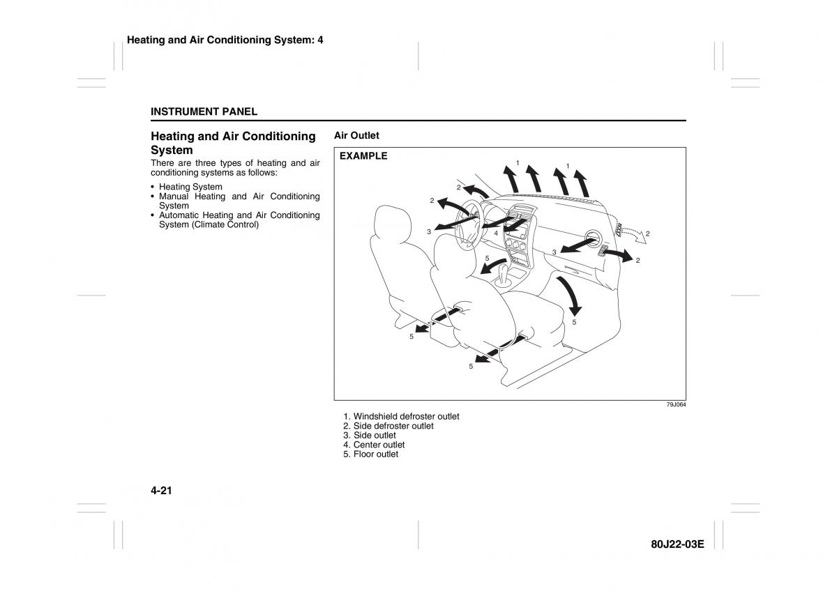 Suzuki SX4 owners manual / page 98