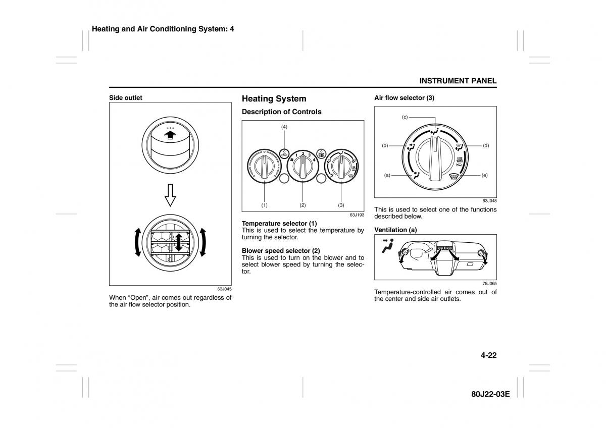 Suzuki SX4 owners manual / page 99