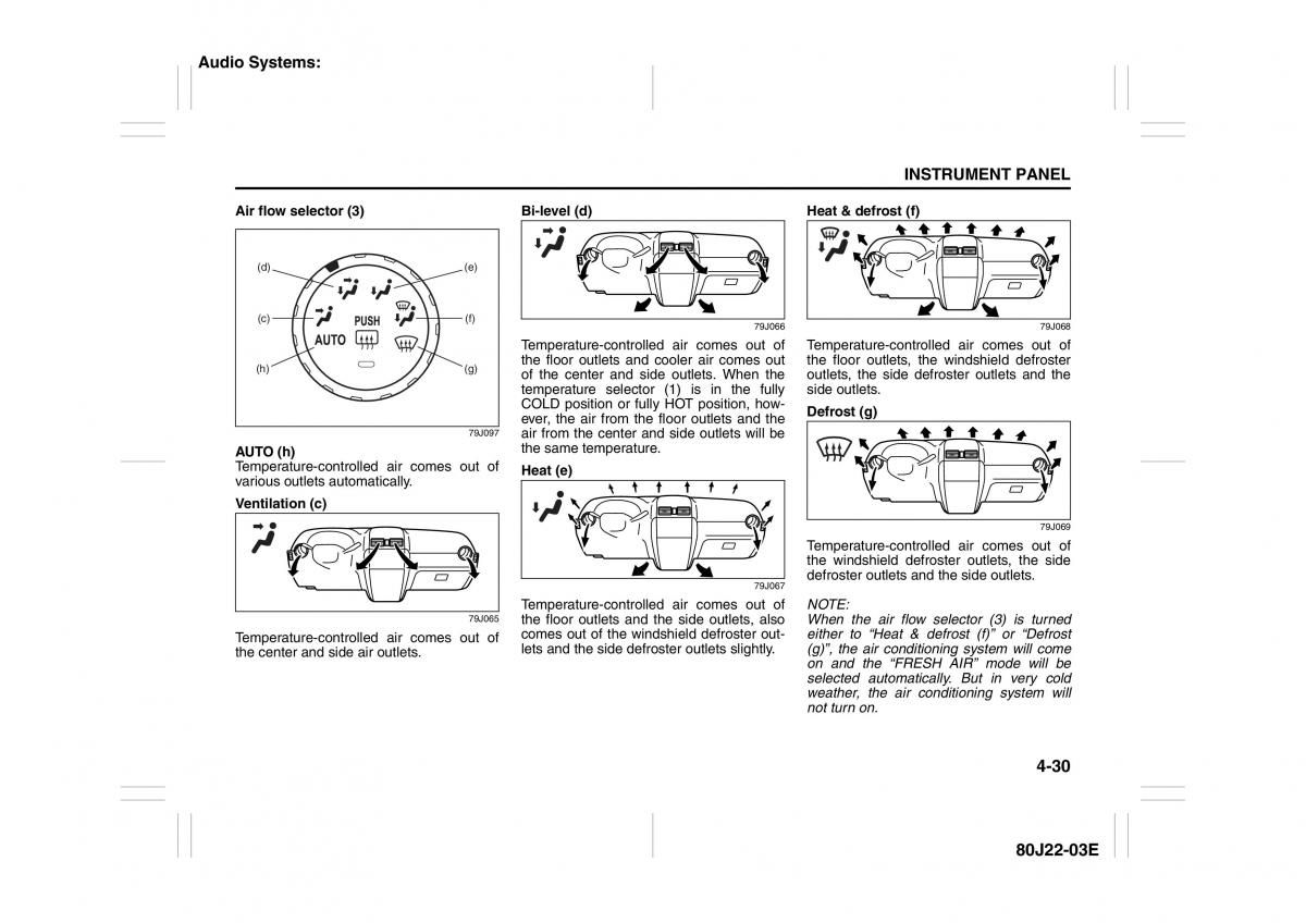 Suzuki SX4 owners manual / page 107