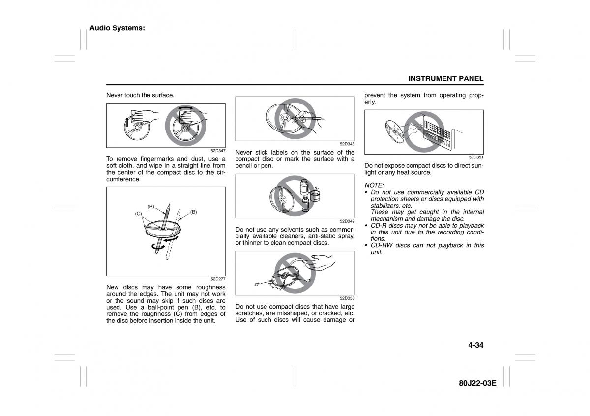 Suzuki SX4 owners manual / page 111