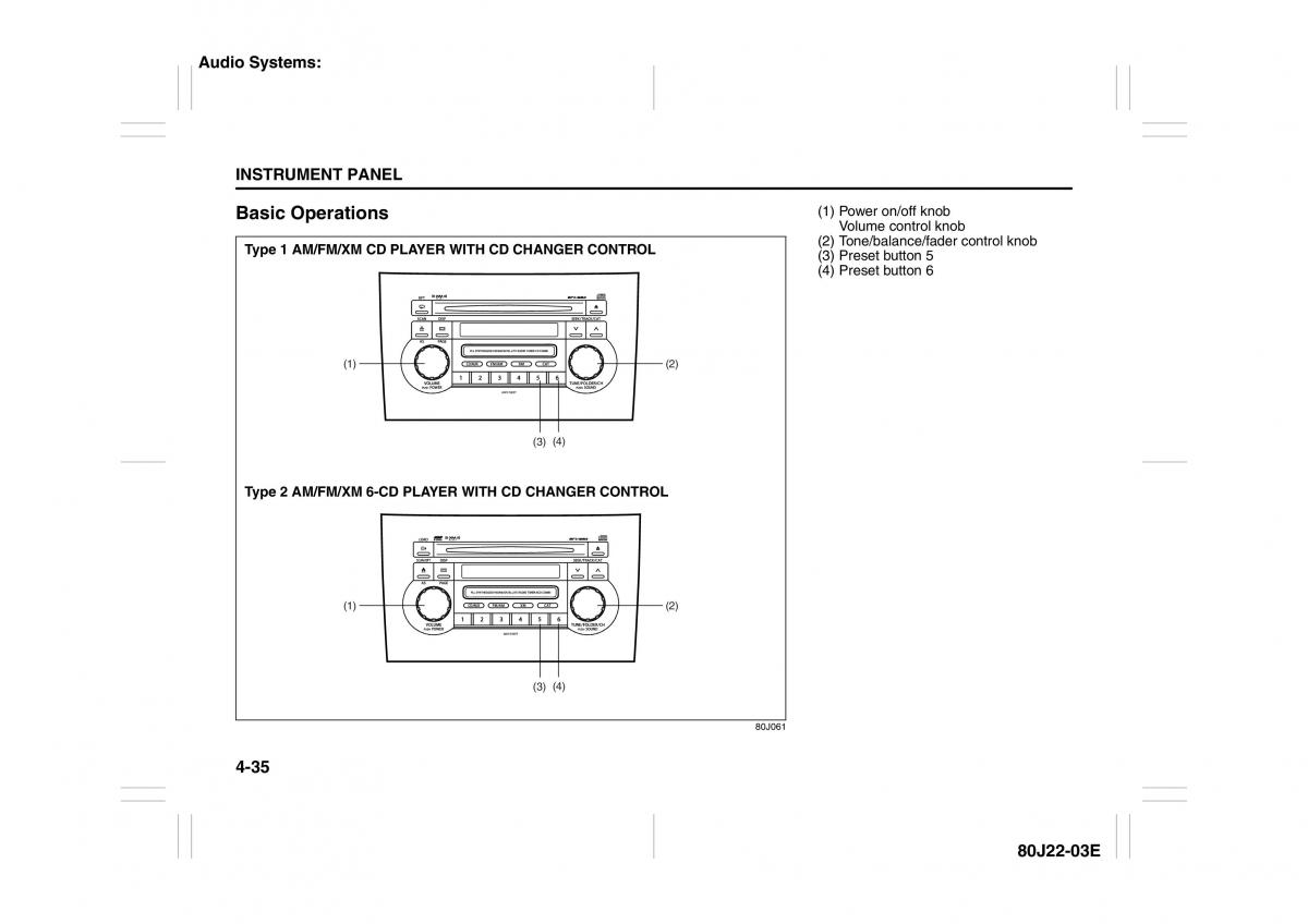 Suzuki SX4 owners manual / page 112