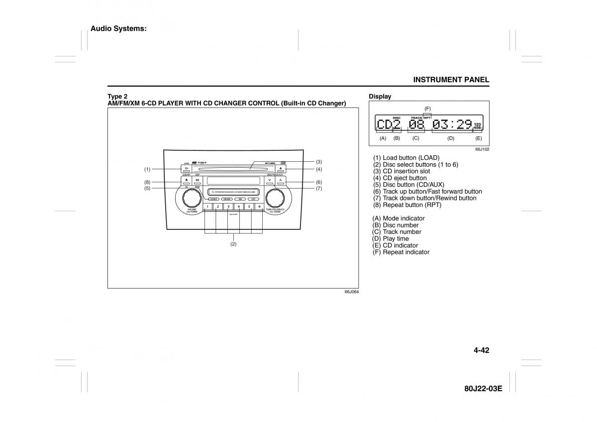 Suzuki SX4 owners manual / page 119