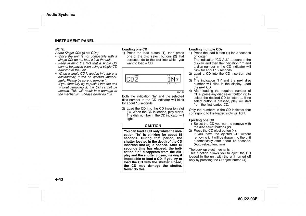 Suzuki SX4 owners manual / page 120