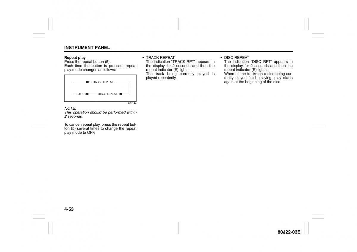 Suzuki SX4 owners manual / page 130