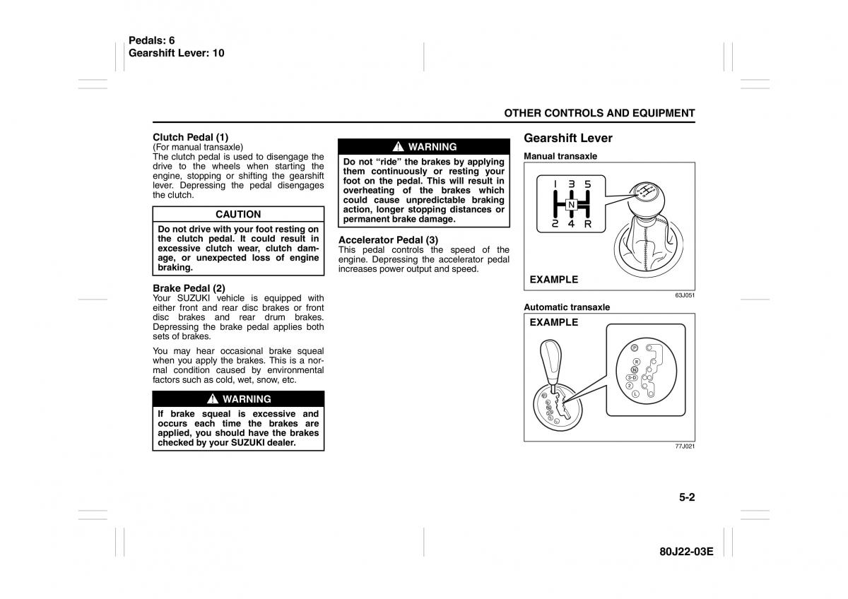 Suzuki SX4 owners manual / page 139