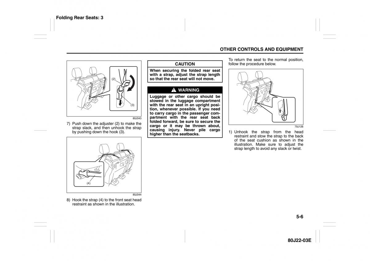 Suzuki SX4 owners manual / page 143