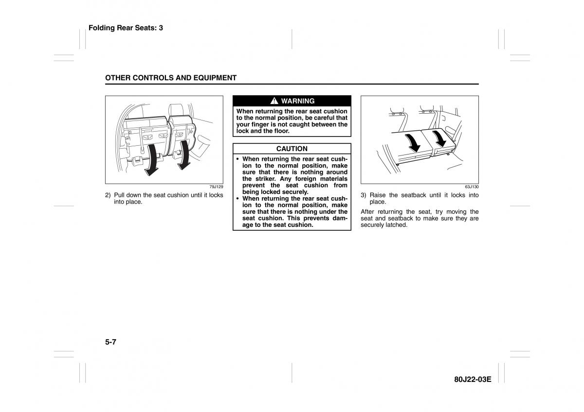 Suzuki SX4 owners manual / page 144