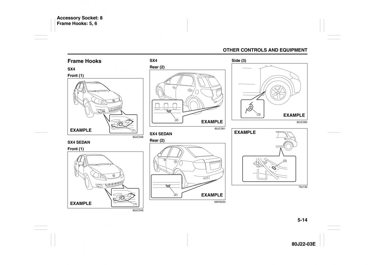 Suzuki SX4 owners manual / page 151