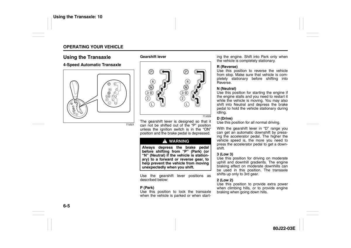 Suzuki SX4 owners manual / page 162