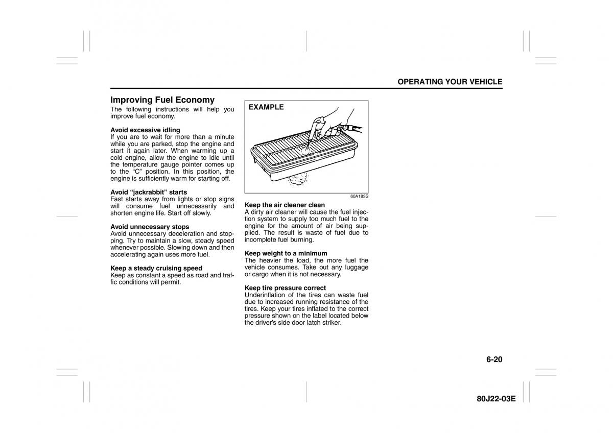 Suzuki SX4 owners manual / page 177