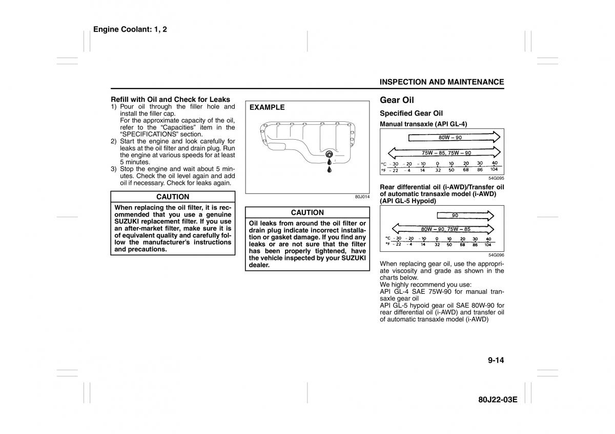 Suzuki SX4 owners manual / page 205