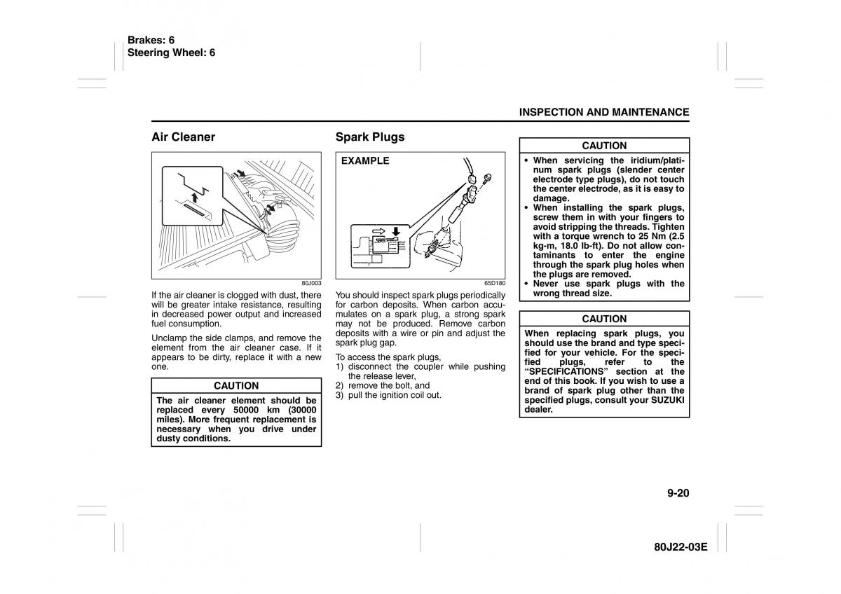 Suzuki SX4 owners manual / page 211