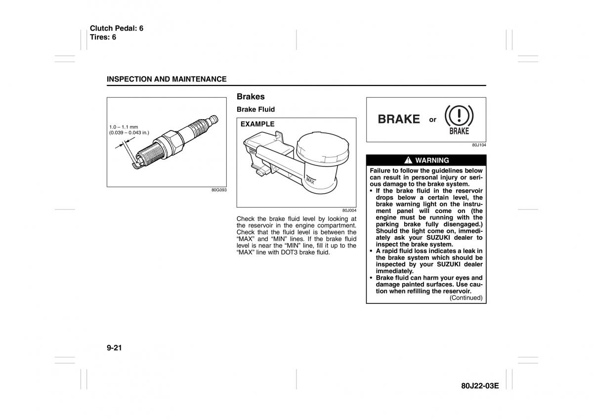 Suzuki SX4 owners manual / page 212