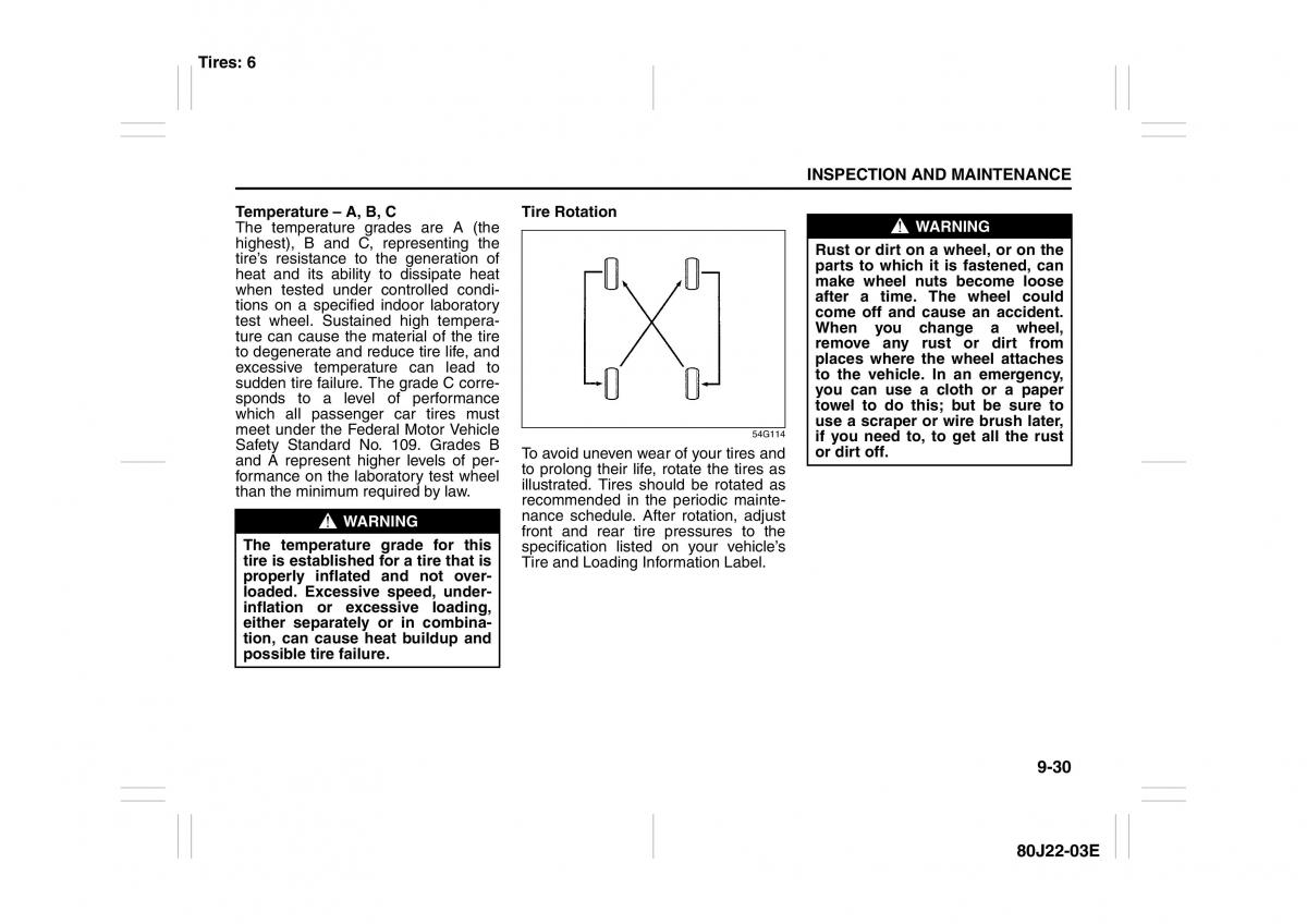 Suzuki SX4 owners manual / page 221