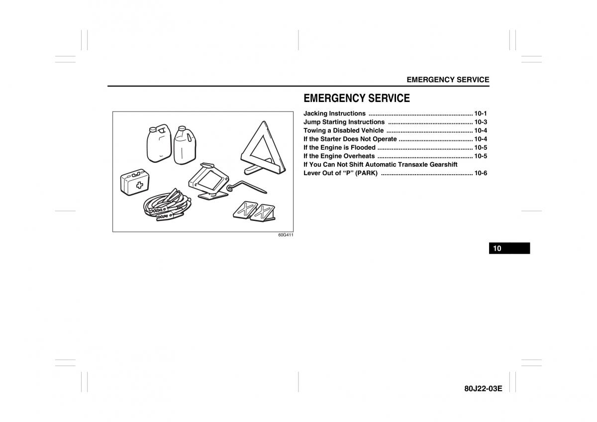 Suzuki SX4 owners manual / page 241