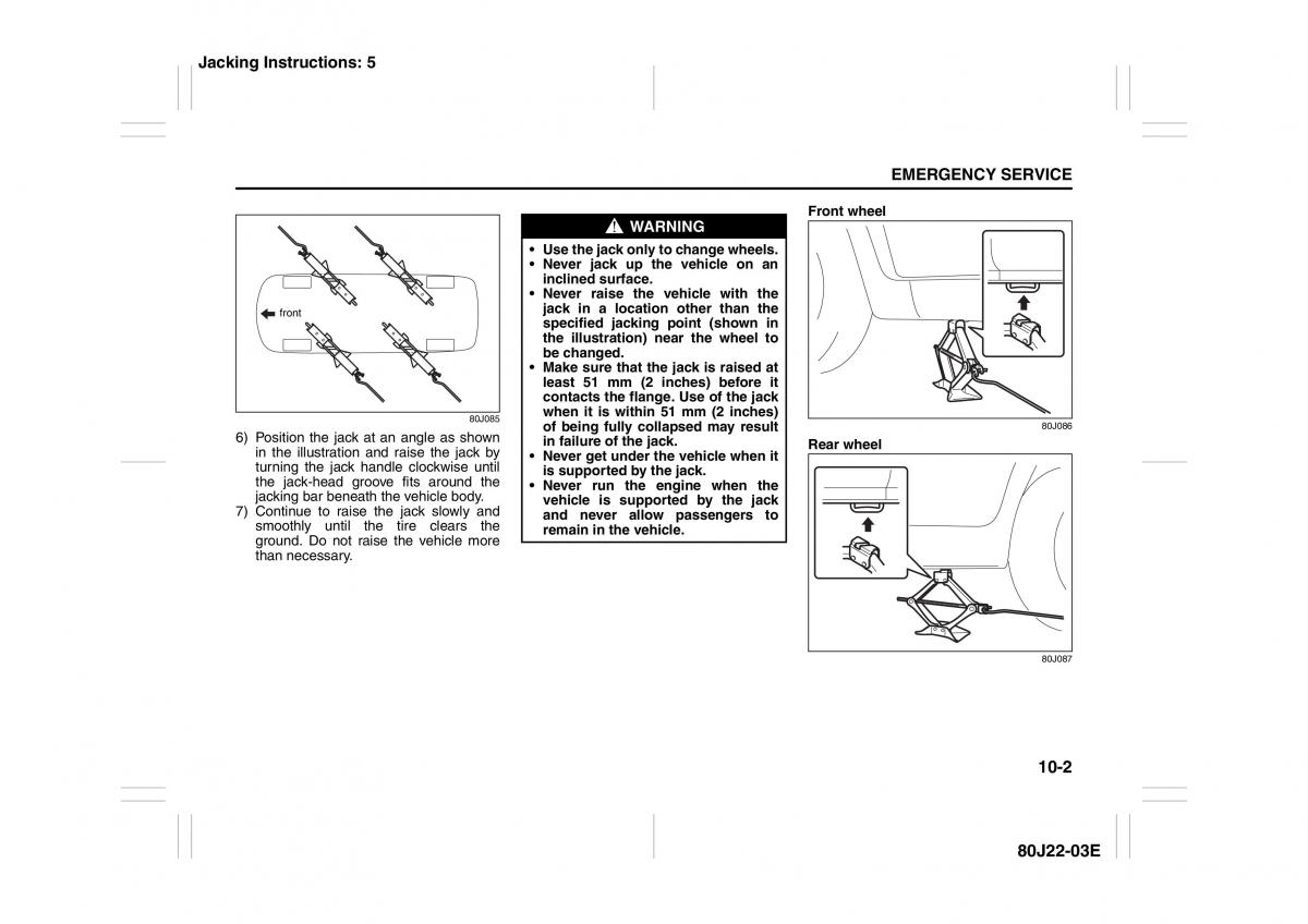 Suzuki SX4 owners manual / page 243