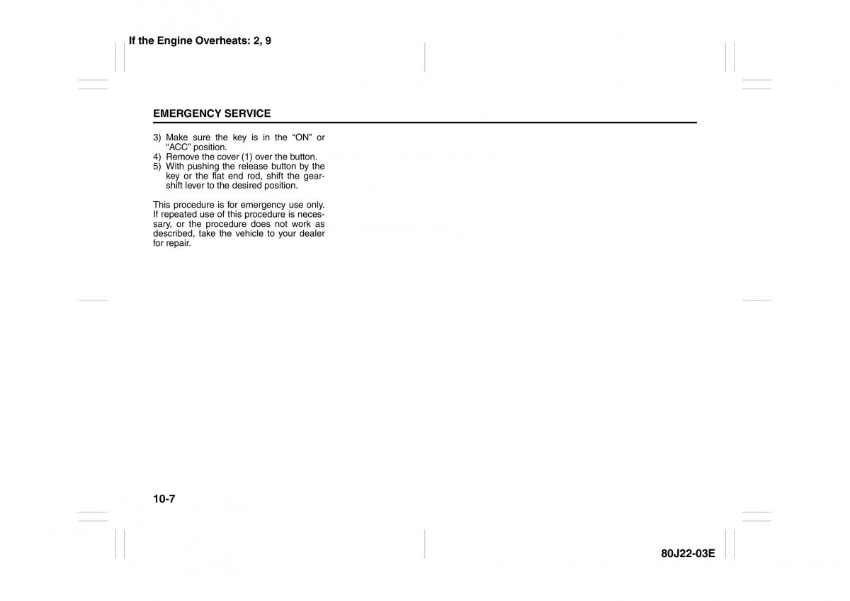 Suzuki SX4 owners manual / page 248