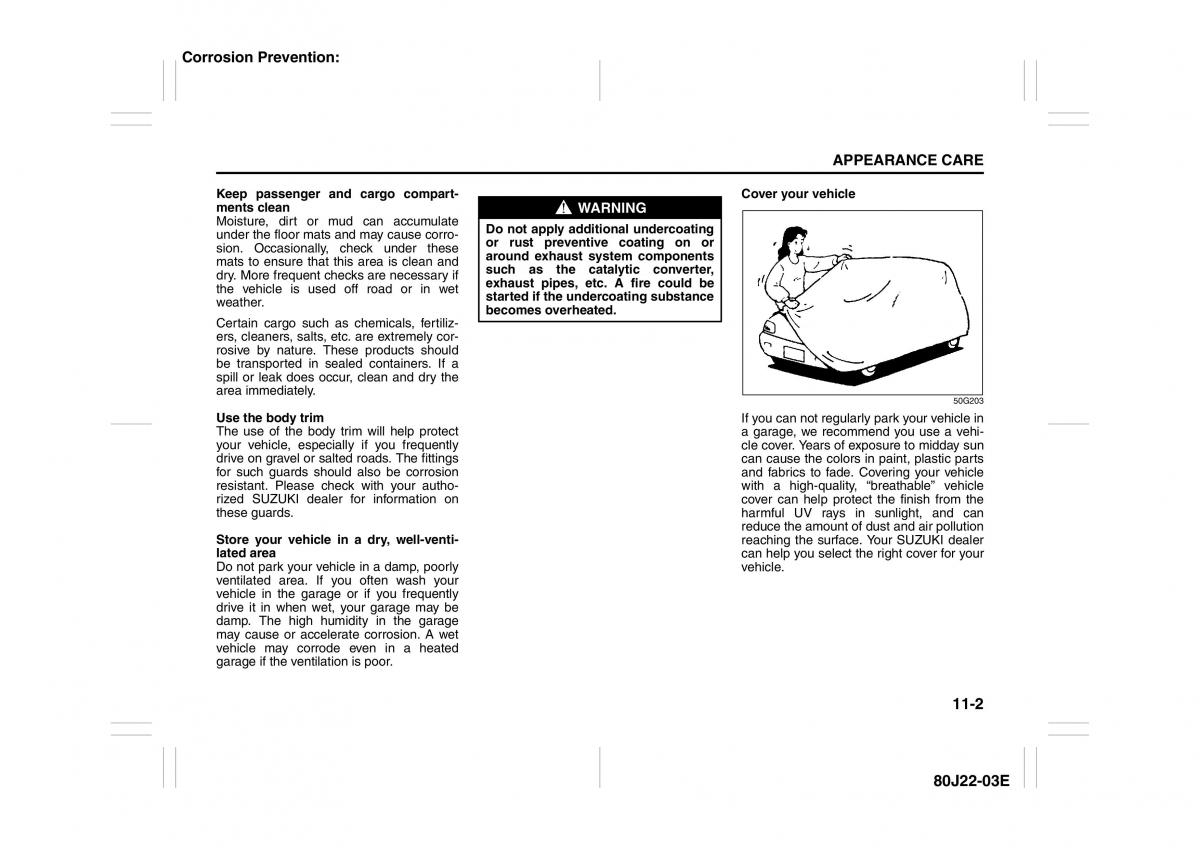 Suzuki SX4 owners manual / page 251