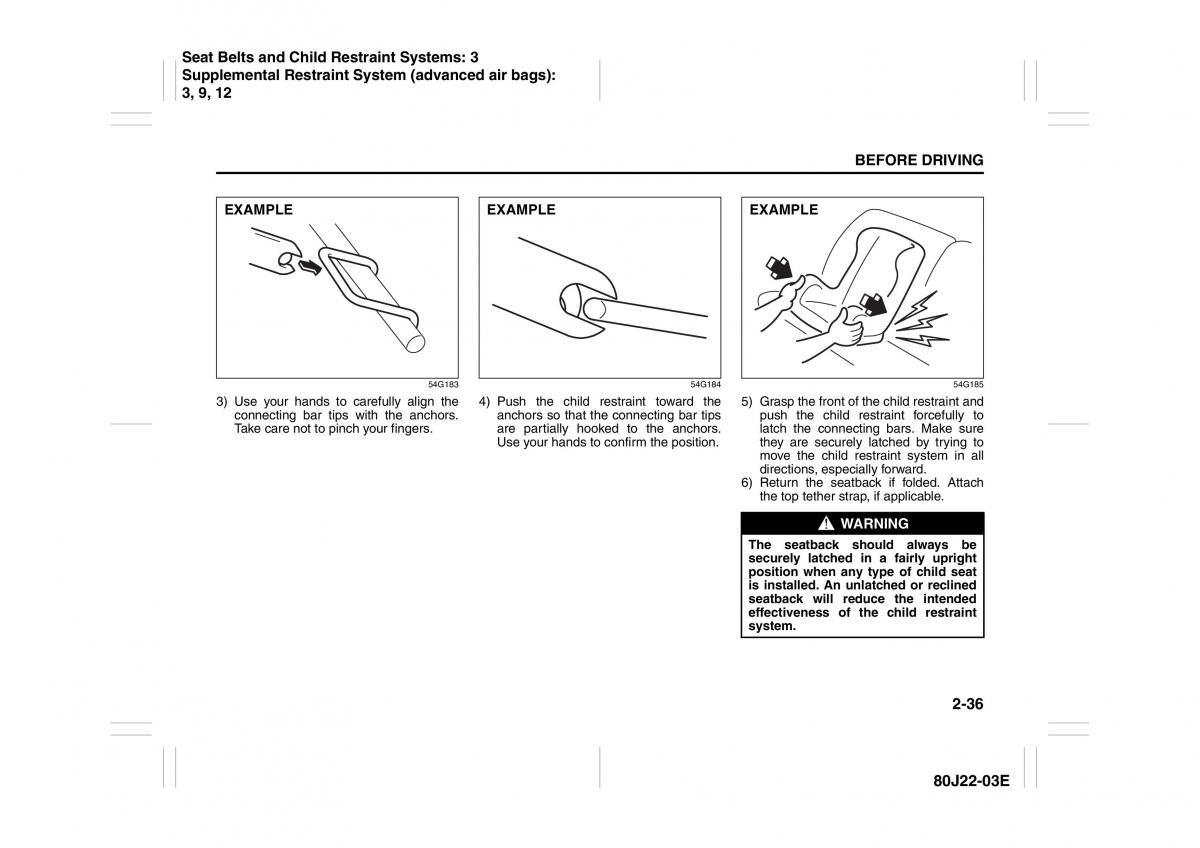 Suzuki SX4 owners manual / page 49