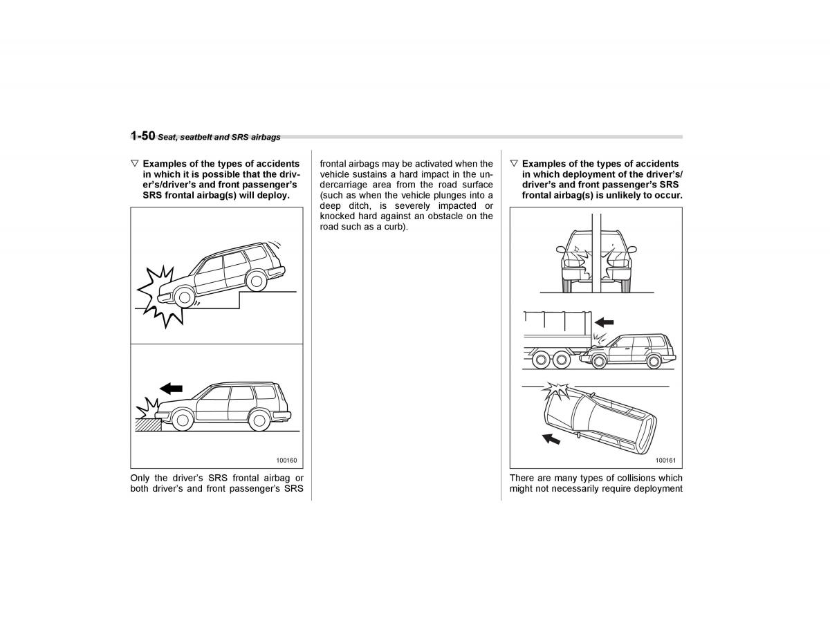 Subaru Forester I 1 owners manual / page 79