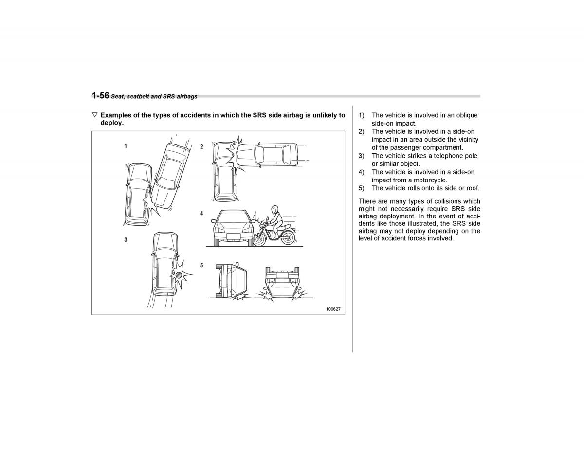 Subaru Forester I 1 owners manual / page 85