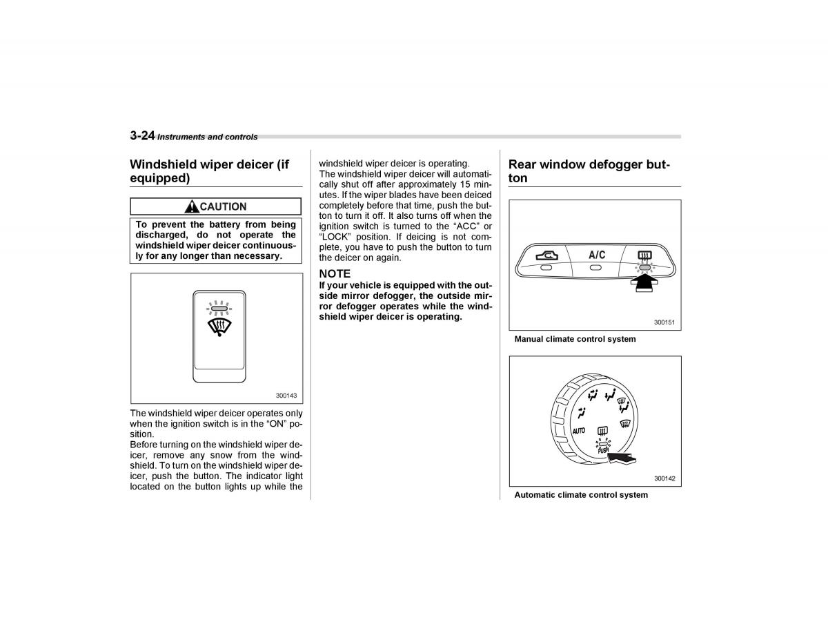 Subaru Forester I 1 owners manual / page 135