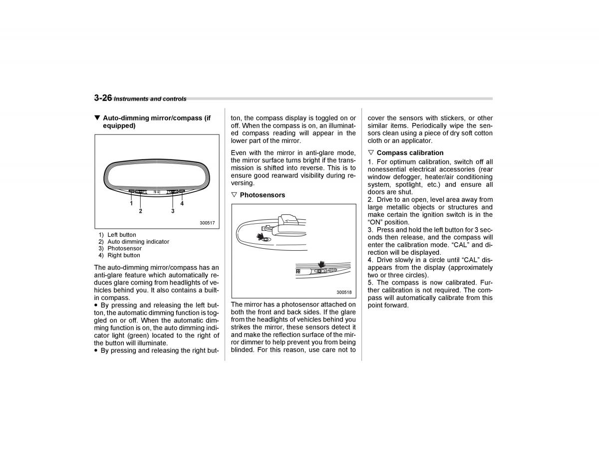 Subaru Forester I 1 owners manual / page 137