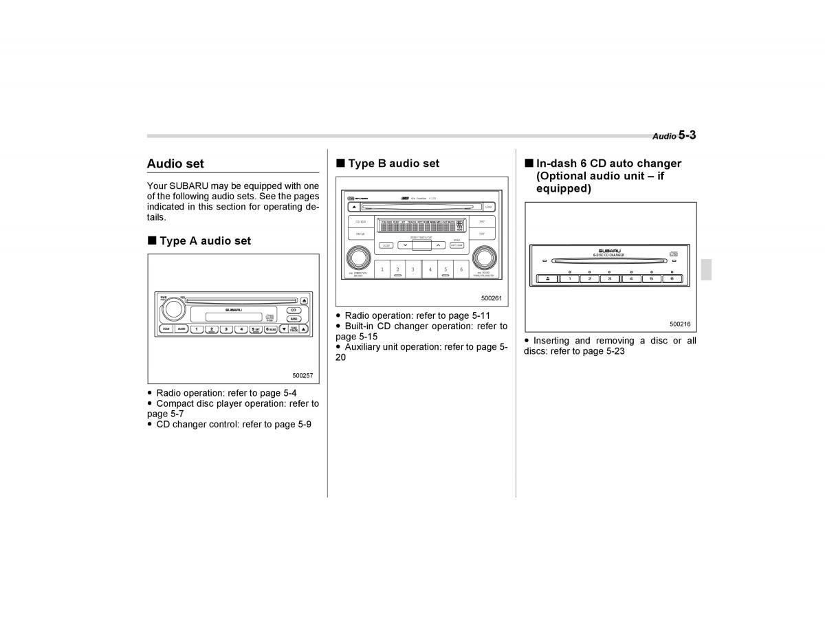 Subaru Forester I 1 owners manual / page 158