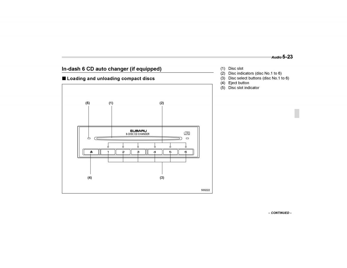 Subaru Forester I 1 owners manual / page 178