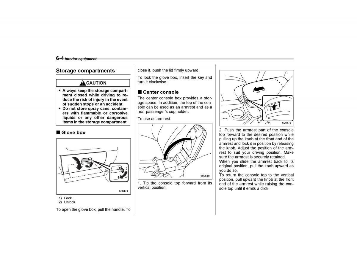 Subaru Forester I 1 owners manual / page 185