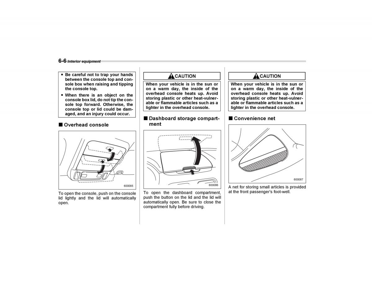 Subaru Forester I 1 owners manual / page 187