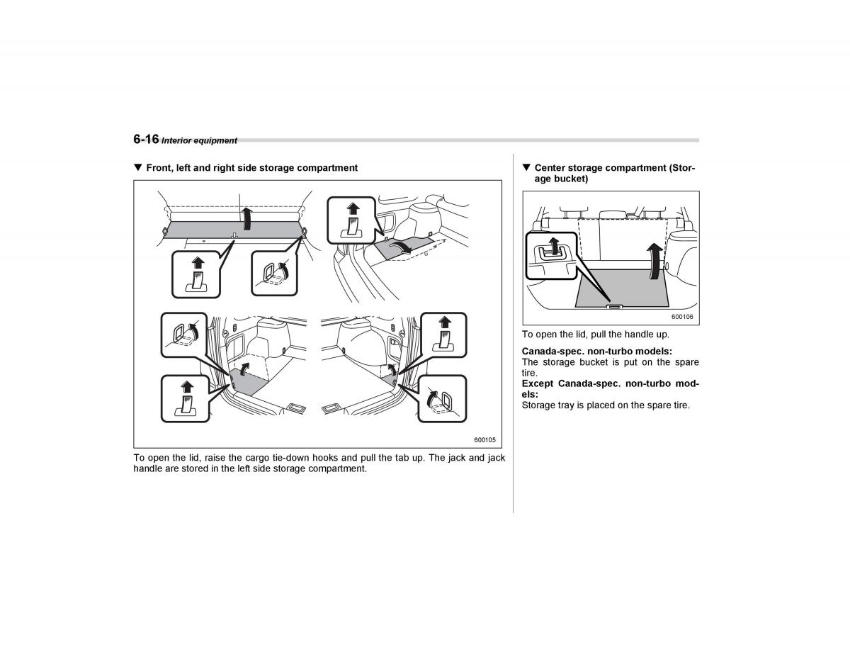 Subaru Forester I 1 owners manual / page 197