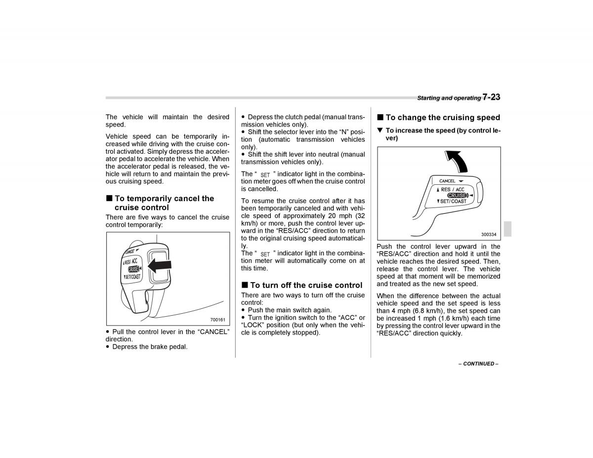 Subaru Forester I 1 owners manual / page 222