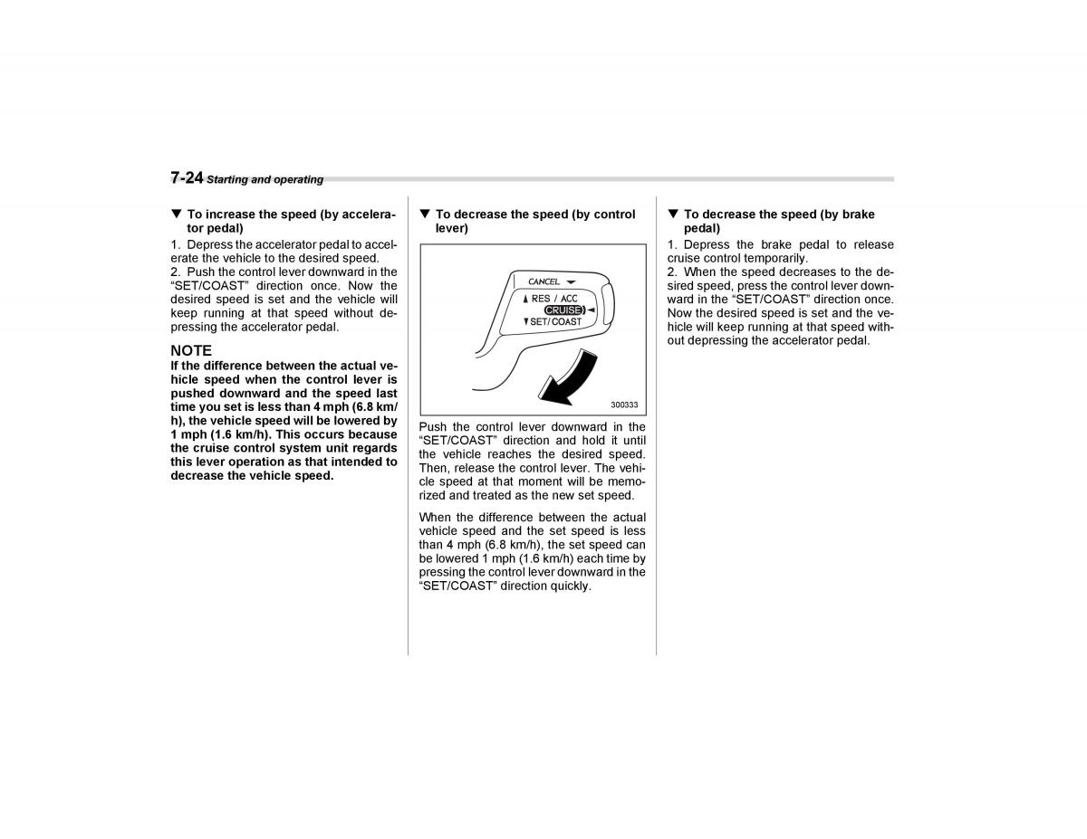 Subaru Forester I 1 owners manual / page 223